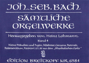 Bach J.S. - Integrale Pour Orgue Vol.4