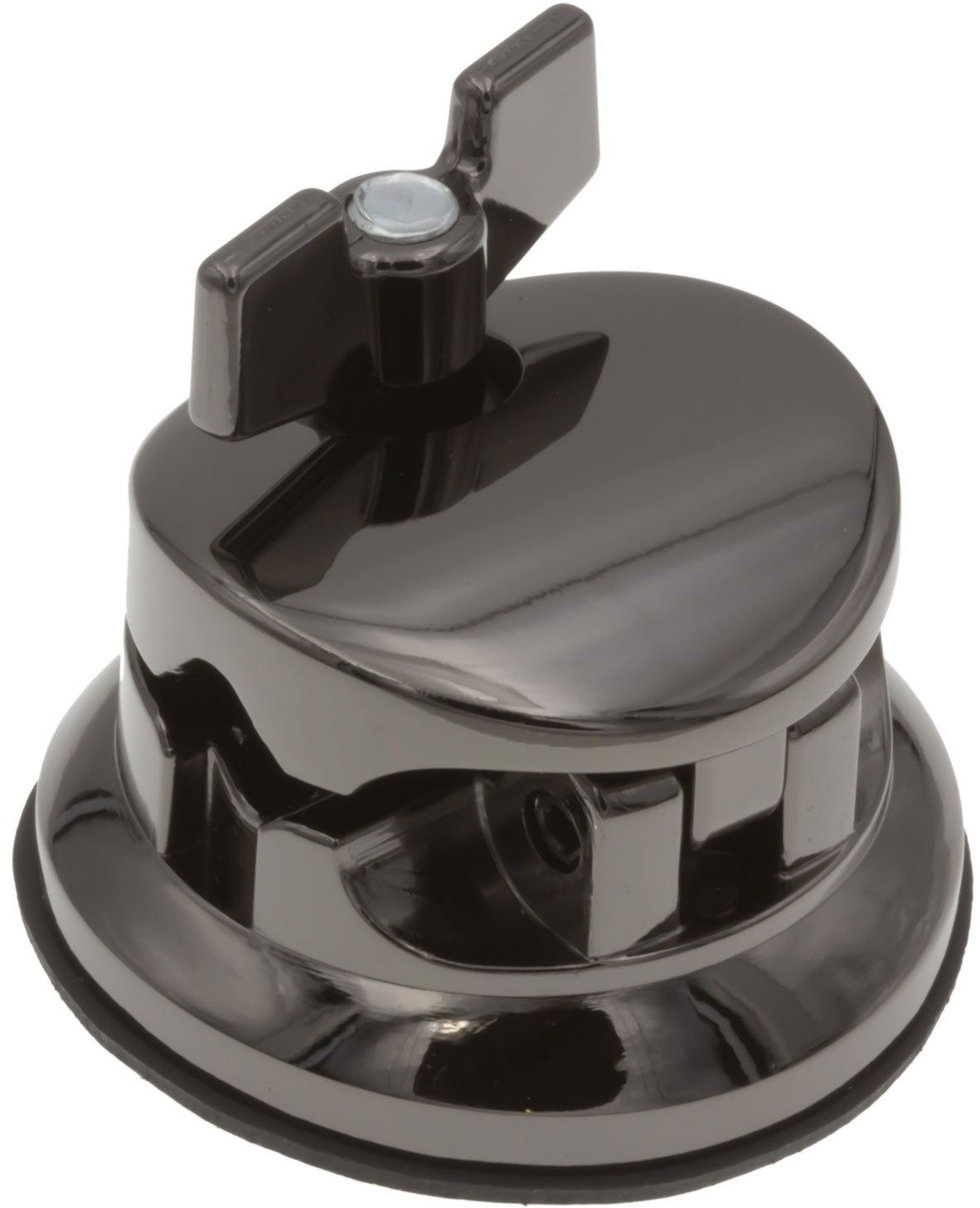 TB10BK - Coquille Ronde Deluxe Support Tom / Tom Basse Noir 50mm (x1)