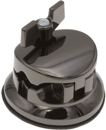 TB10BK - Coquille Ronde Deluxe Support Tom / Tom Basse Noir 50mm (x1)