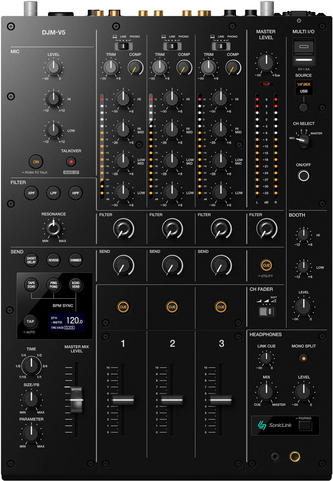 Tables de mixage DJ 3 voies AlphaTheta