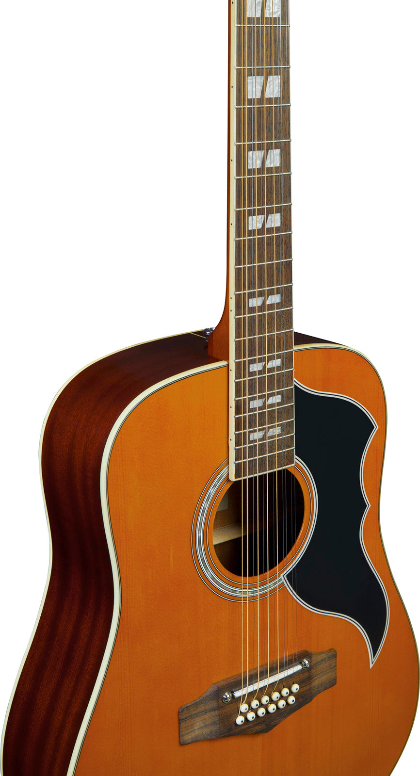 Ranger XII EQ Vintage Reissue Dreadnought Natural Top Stained