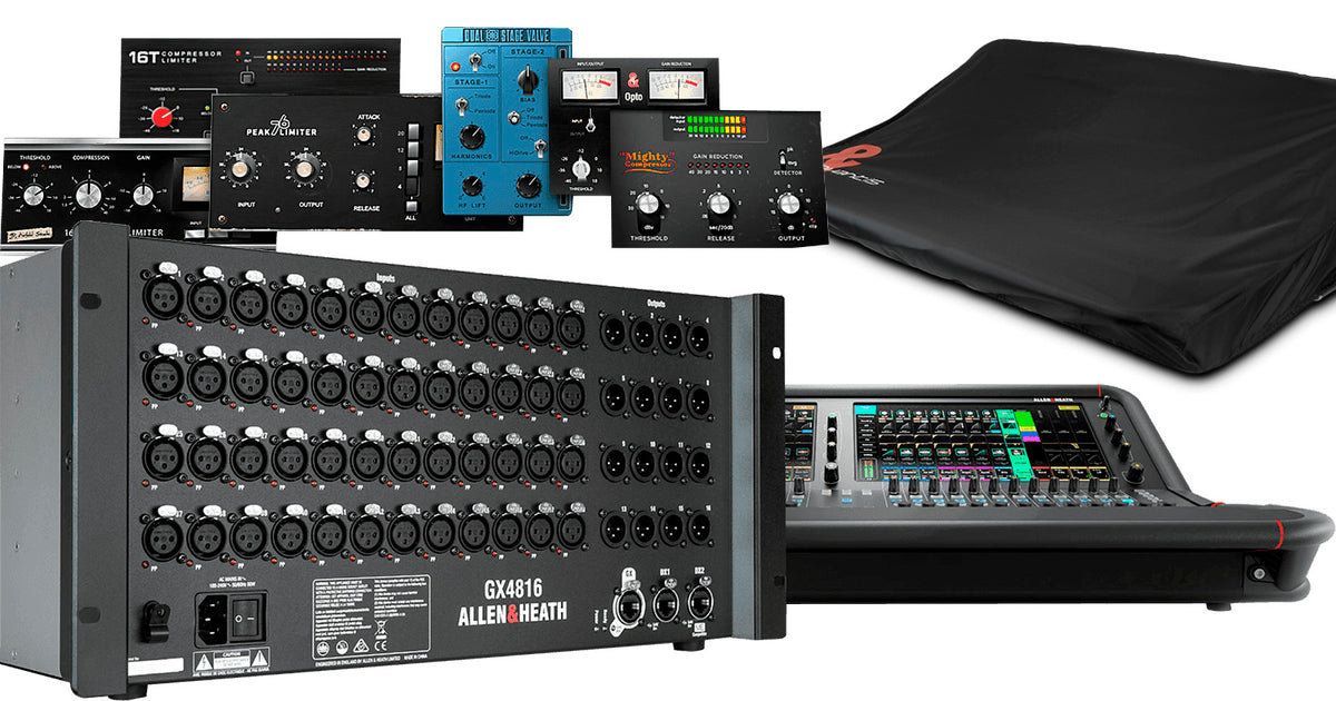 Pack Allen&Heath Avantis + Dpack + Mixrack Gx4816+ Housse