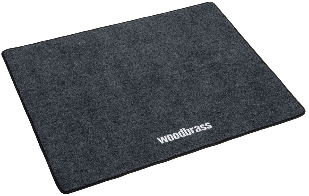 Woodbrass Tapis Batterie 130 x 100 cm Gris Foncé