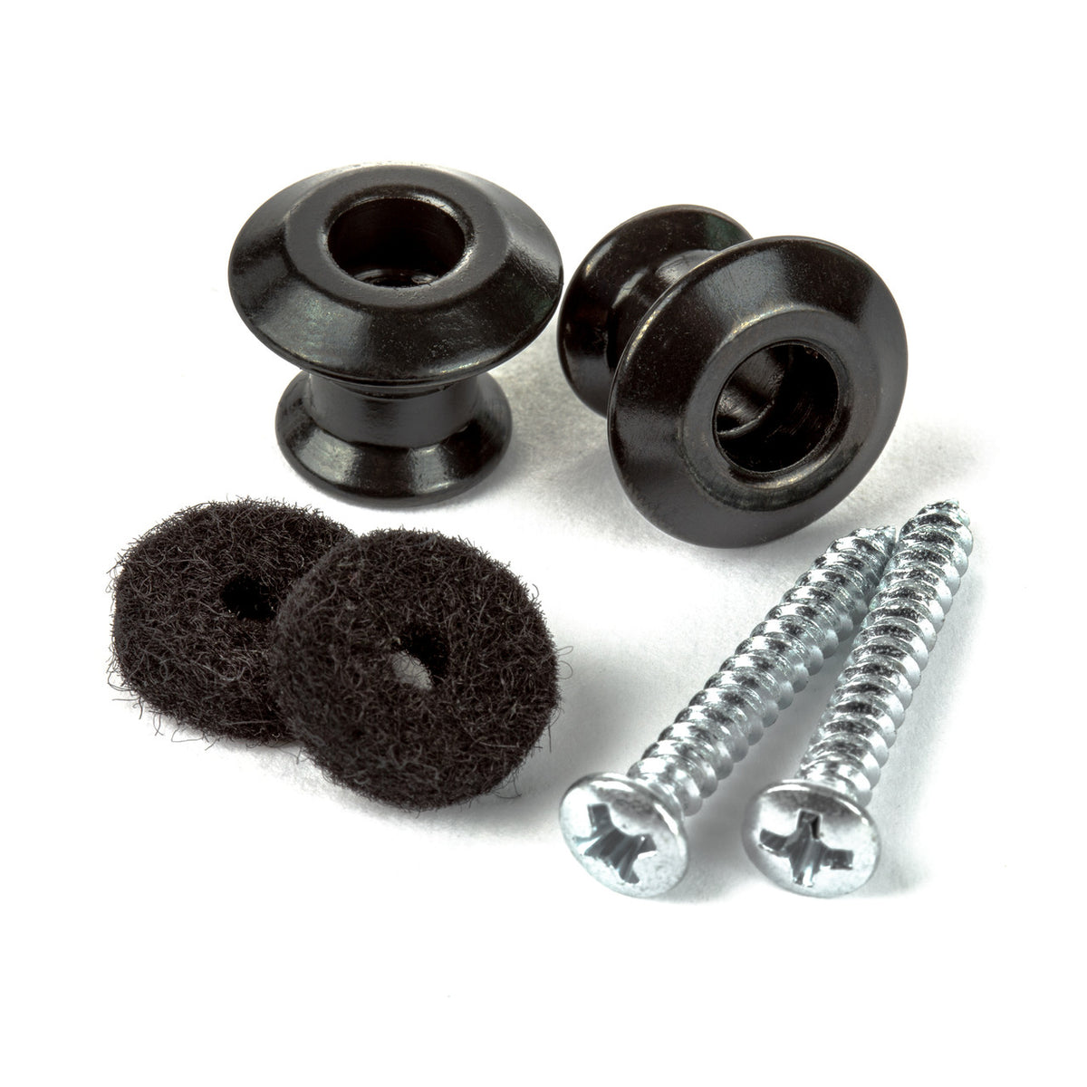 Dunlop Straplok Dual Design Black (Set De 2)