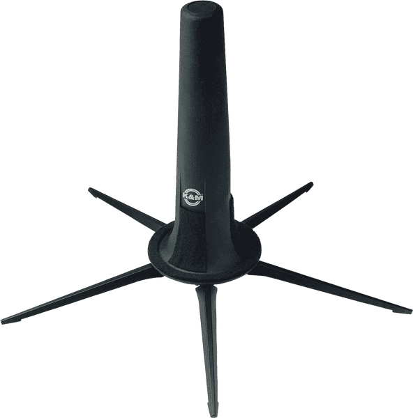 K&M Stand Noir Sax Soprano Droit
