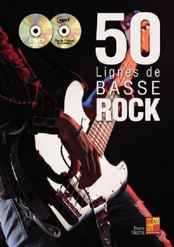 Tauzin B. - 50 Lignes De Basse Rock + CD