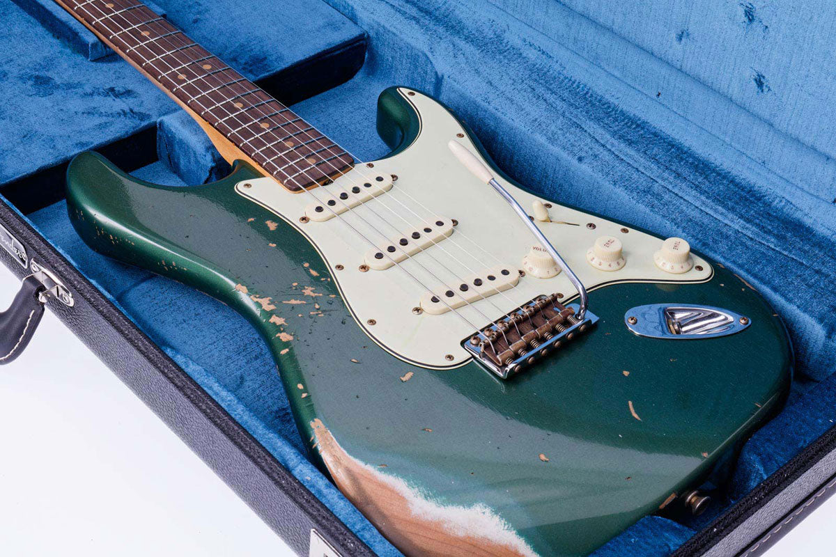 CS Stratocaster L-series LTD Heavy Relic Aged Sherwood Green Metallic