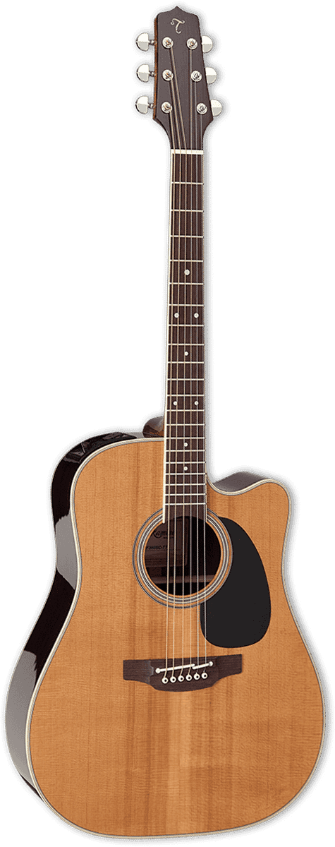 Japon EF360SC-tt Dreadnought Cutaway Electro