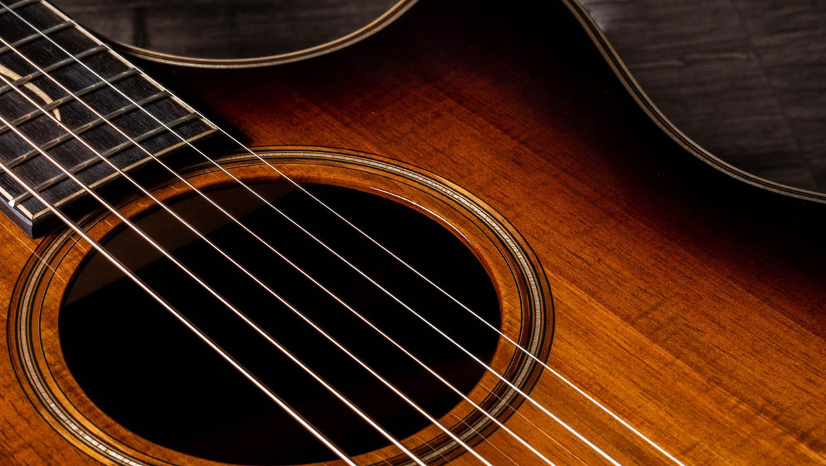 K24ce Hawaiian Koa Top Shaded Edgeburst Grand Auditorium