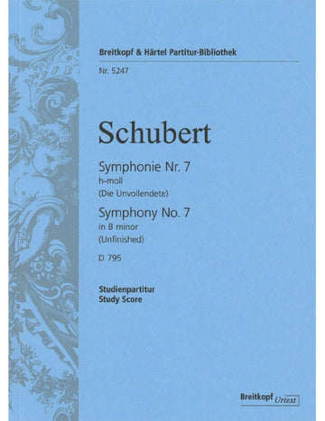 Schubert - Symphony No. 7 In B Minor D 759 D 759 - Orchestre