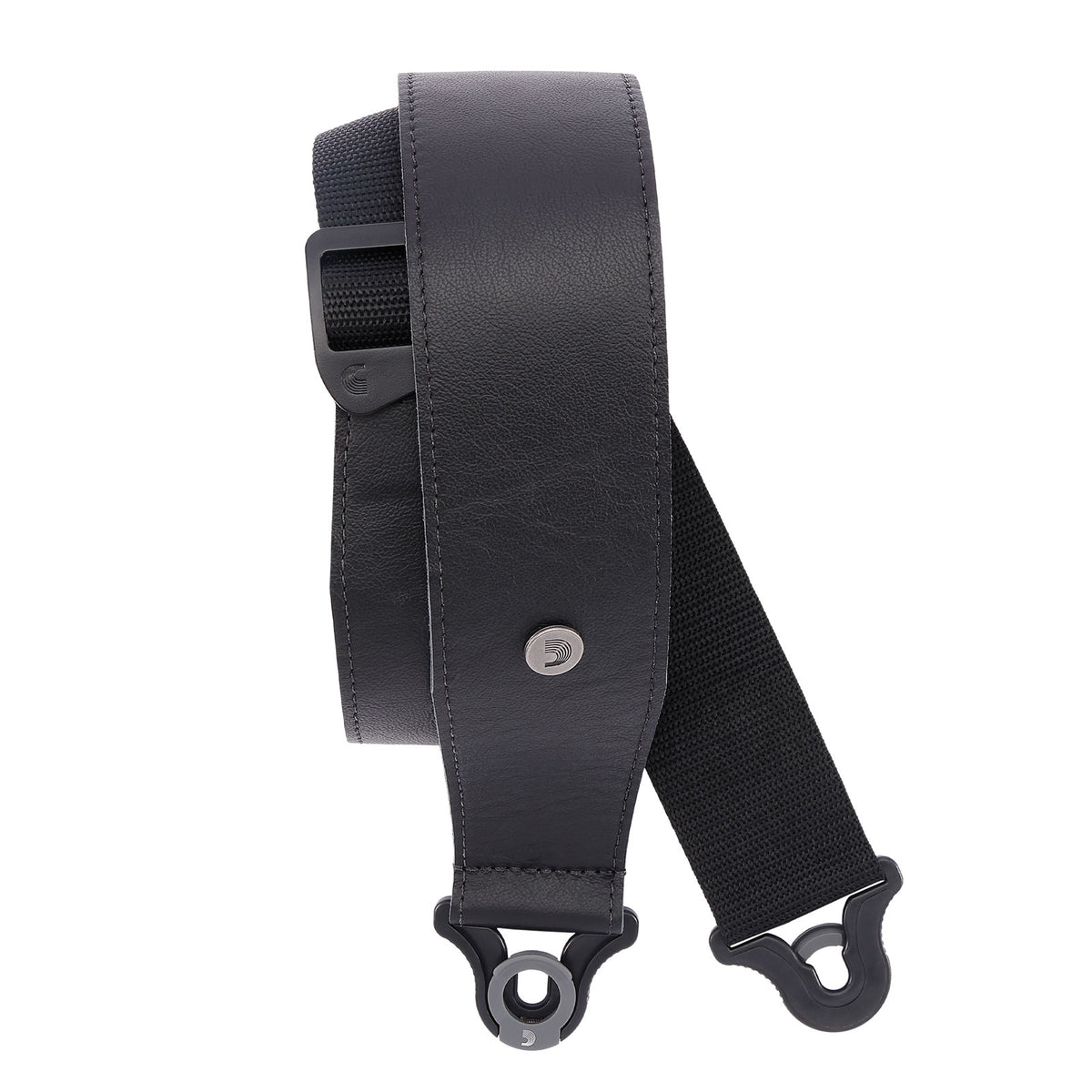 D'ADDARIO Sangle en Cuir Confort Auto Lock Black