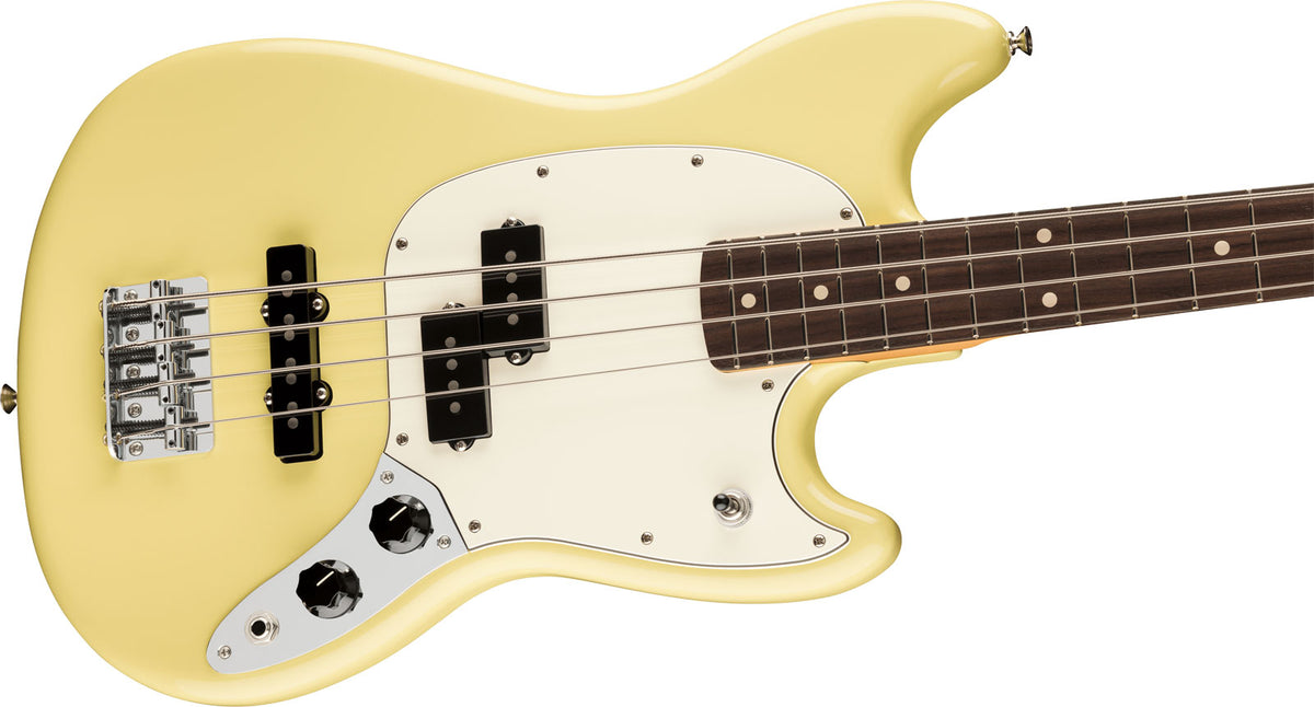 Mustang Bass PJ Player II RW Hialeah Yellow