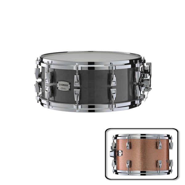 Yamaha Absolute Hybrid Maple 14X6 Pink Champagne Sparkle