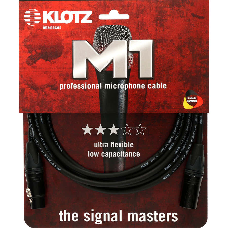 Cable Micro XLR 5 M Male Femelle Neutrik