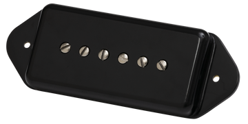 P-90 Dogear Underwound Black Cover