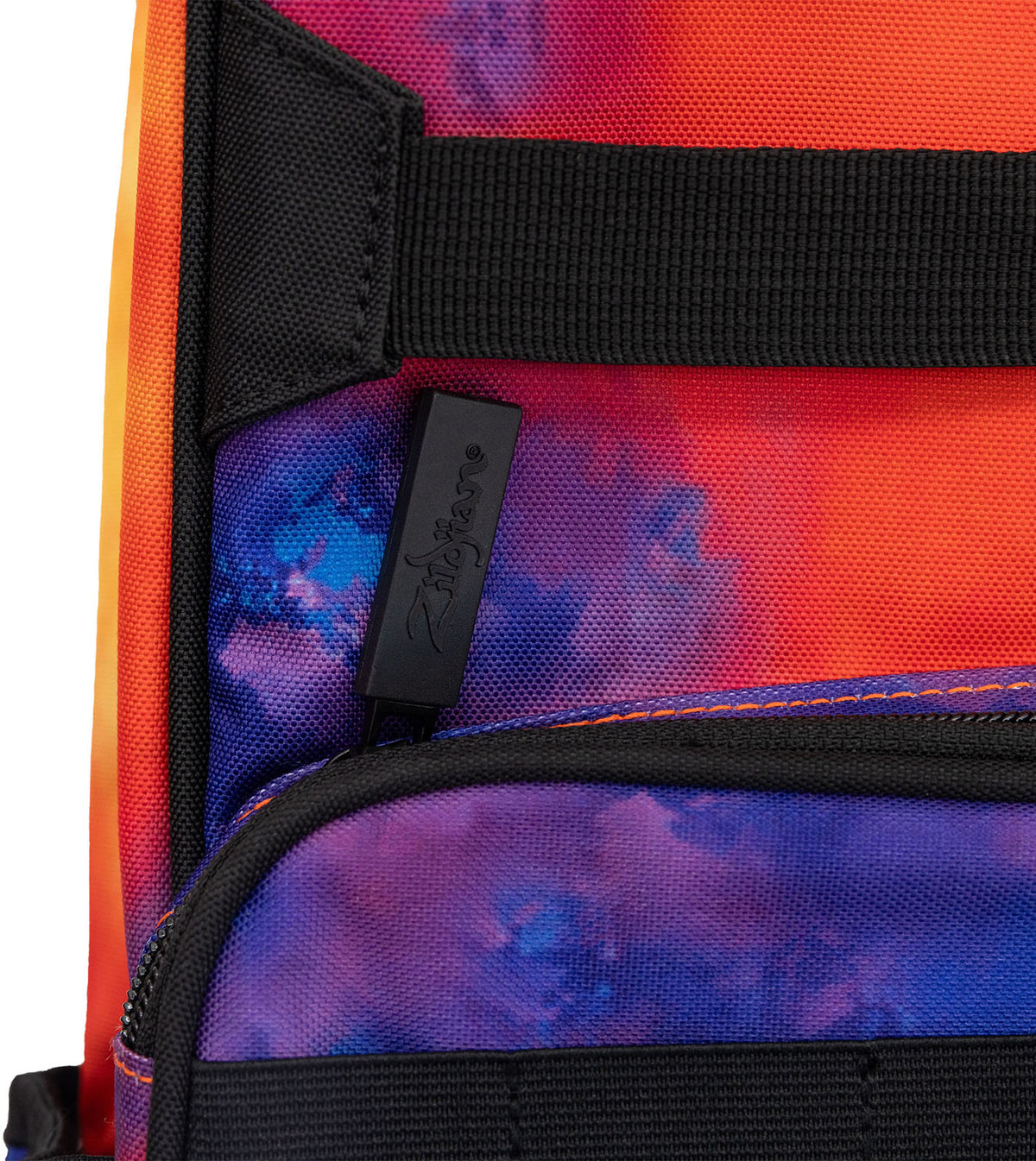 Sac à Dos Etudiant Orange Burst