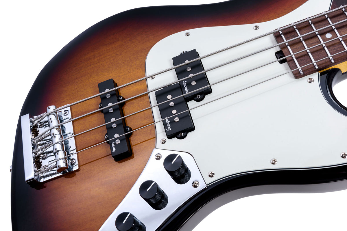 Metroexpress Hybrid PJ 4 Tobacco Burst,Rosewood