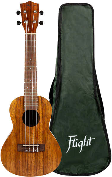 Flight NUC200 Concert Ukulele - Teak
