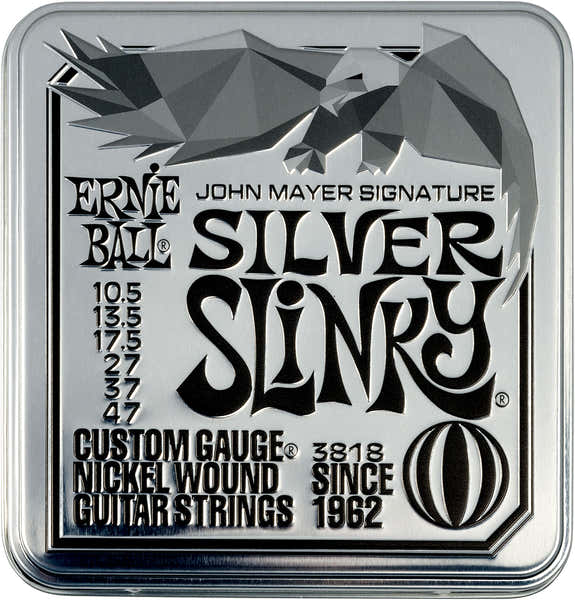 Pack de 3 John Mayer Silver Slinky - 10,5-47,5-47
