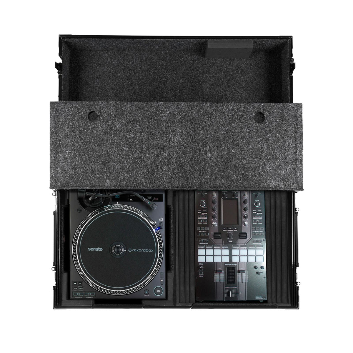 U 91100 Bl - Flight Case Pour Platine & Mixer Avec Trolley