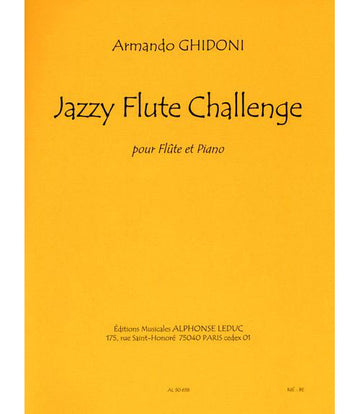 GHIDONI ARMANDO - JAZZY FLUTE CHALLENGE - FLUTE & PIANO