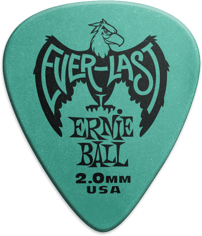 Médiators Everlast Sachet de 12 Bleu Givre 2mm