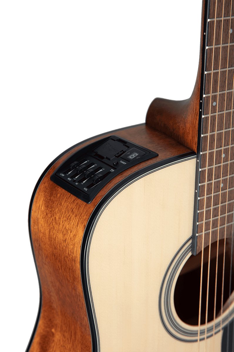 GLD12ENS 12 Dreadnought Epicéa-Acajou