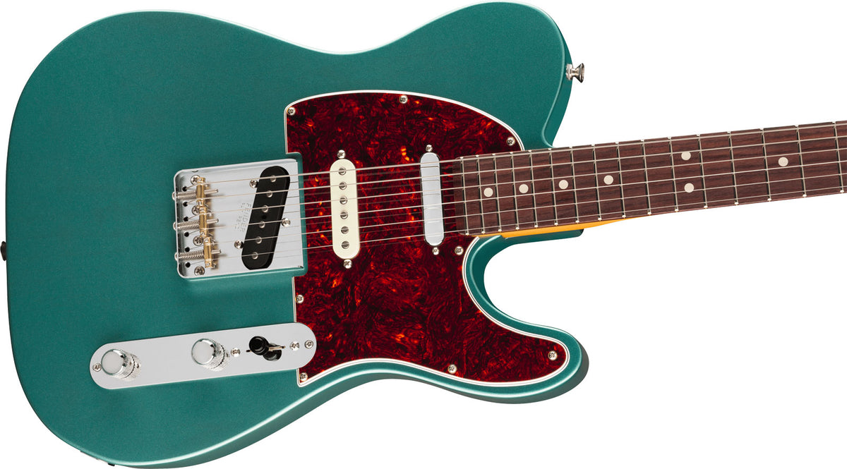American Professional Classic Telecaster SSS RW Faded Sherwood Green Metallic