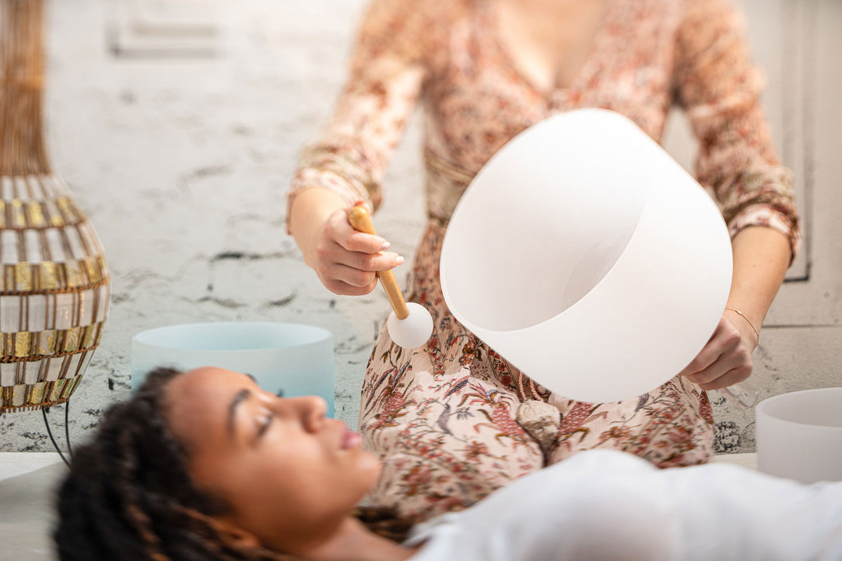 Singing Bowl Sonic Energy Cristal 10"