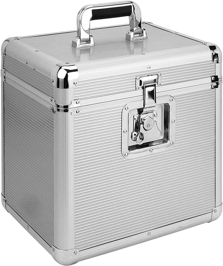 Vinyl Case 80 Silver