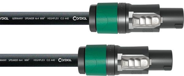 Cordial Câble HAUT-parleur Speakon 4 Points 4X 4MM - 10M