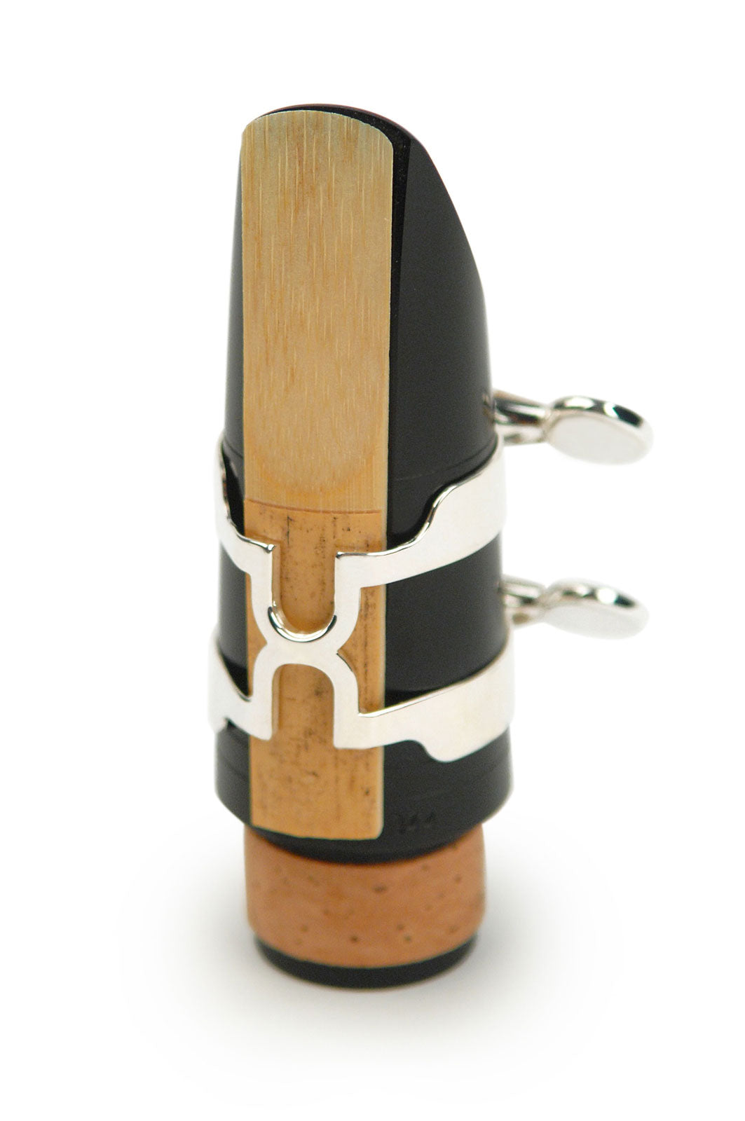 Ligature H et COUVRE-bec Clarinette Mib Argente