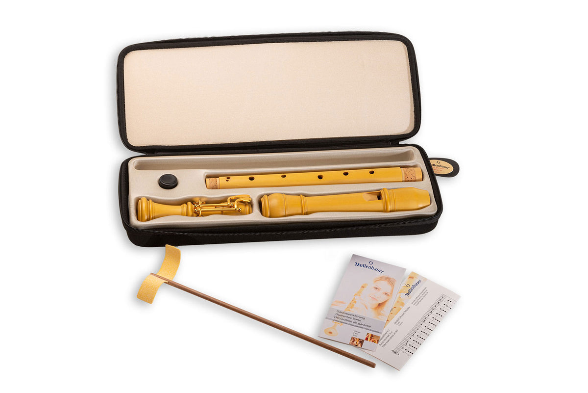 Denner Ténor Double Cle 5432 - Buis Castello (doigté Baroque)