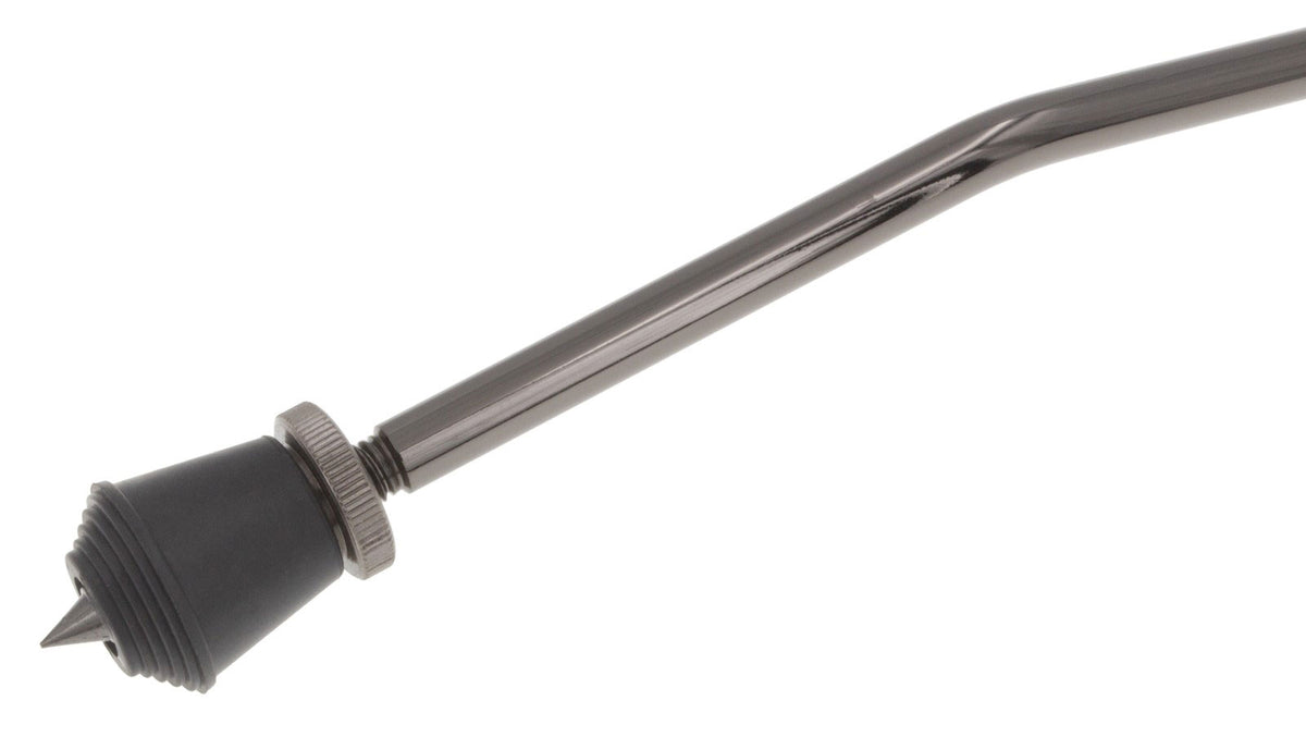 BDS7-105-Bk Pieds Grosse Caisse Incurvés 10.5mm X2 Noir