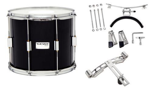 Gewa Tambour Ténor 14X10 (sans Timbre) Bouleau Black