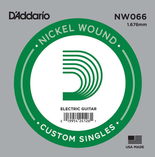 D'ADDARIO NW066 Nickel Wound 66