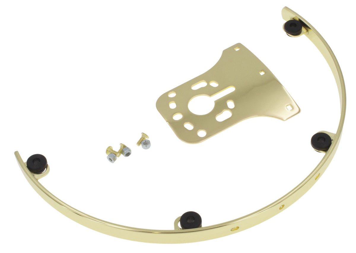 SPT-UN-13-6-BR Suspension Tom 13" 6 Tirants Doré Plaque Universelle