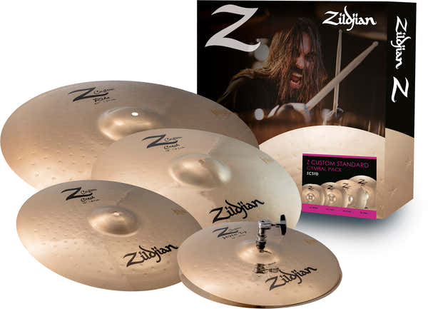 Zildjian ZCSTD - Pack Z-Custom Series Custom Standard 14"-16"-18"-20"