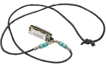 Mini Harp Collier Turquoise - 4 Trous