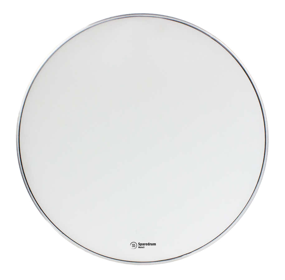 20" Mute 2 Plis - Mesh Silencieuse - Blanc