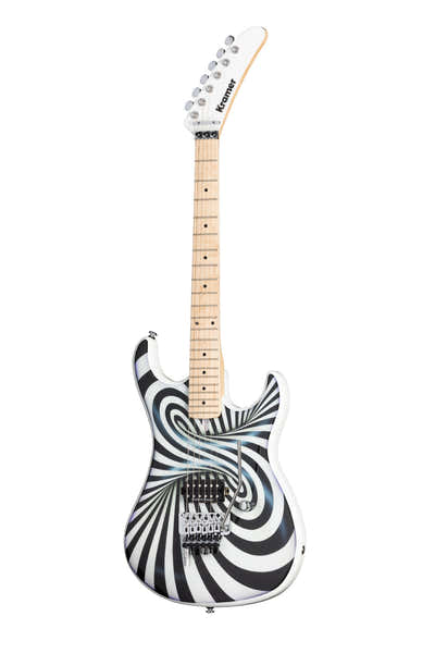 Kramer Custom Graphics The 84 3D Black White Swirl - Stock-B