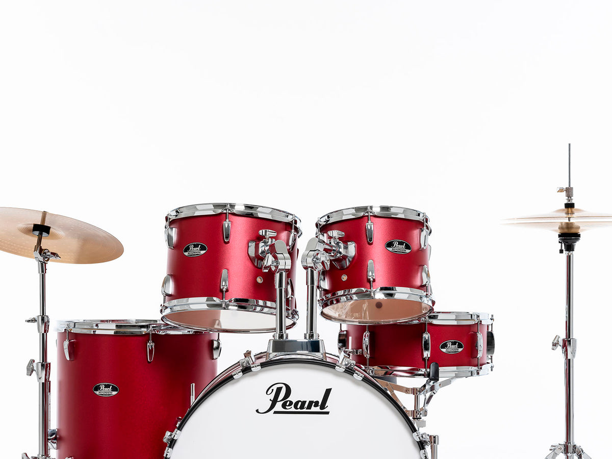 RSS525SCC-747 - Roadshow 5F rock 22" + Sabian Solar 2 cymbales Matte Red
