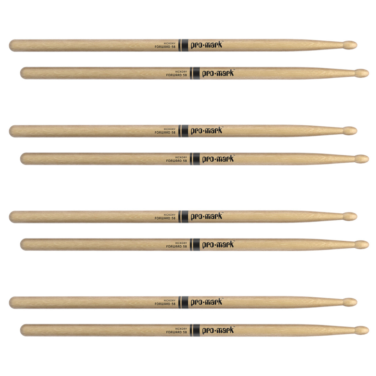 TX5BW-4P Classic Forward 5B Hickory Olive Ovale 4 Paires
