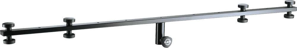 K&M 21393-070-55 Barre De Couplage Noire Pour Stand De Lumieres