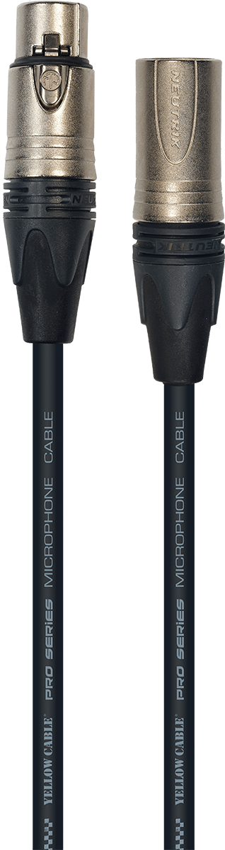 Yellow Cable Cordon XLR XLR 10 M Neutrik