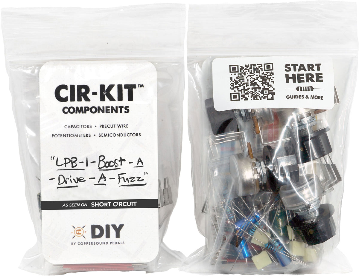 CopperSound Cir-Kit Component Bag Lpb-1 Boost-a-Drive-a-Fuzz