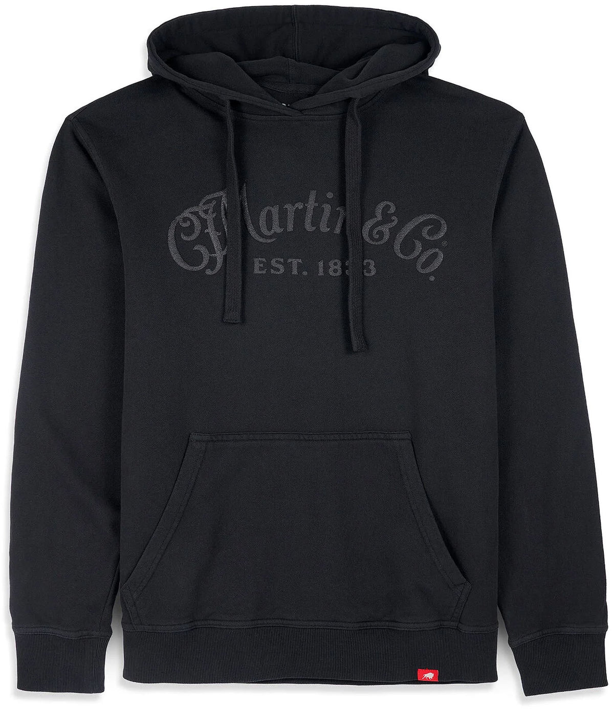 Sweat à capuche Tone-on-Tone Noir M
