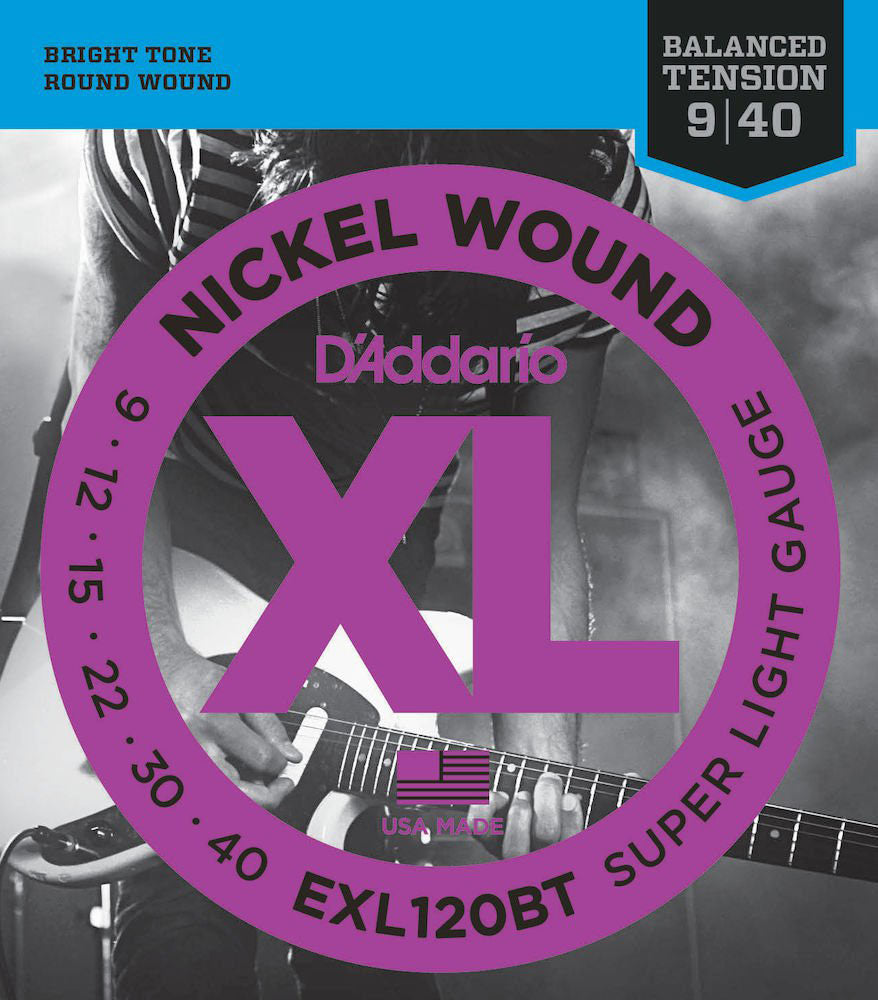 EXL120BT Nickel Wound Super Light 9-40