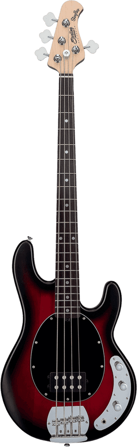Stingray Ruby Red Burst Satin