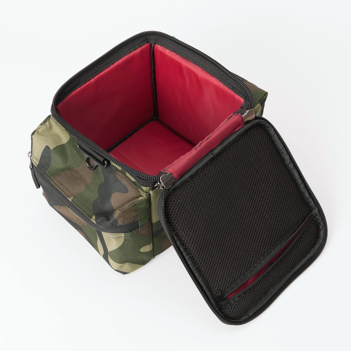 45 RECORD-bag 100 CAMO-green/bordeaux